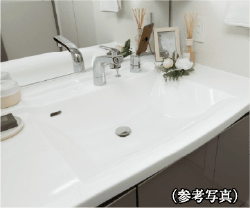 ボウル一体型
洗面カウンター