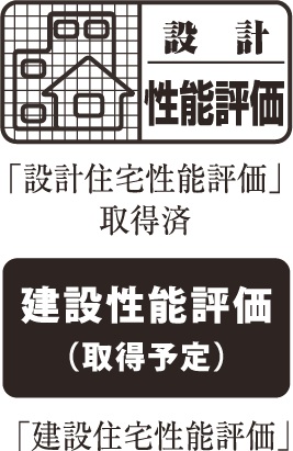 2つの「住宅性能評価書」を取得※