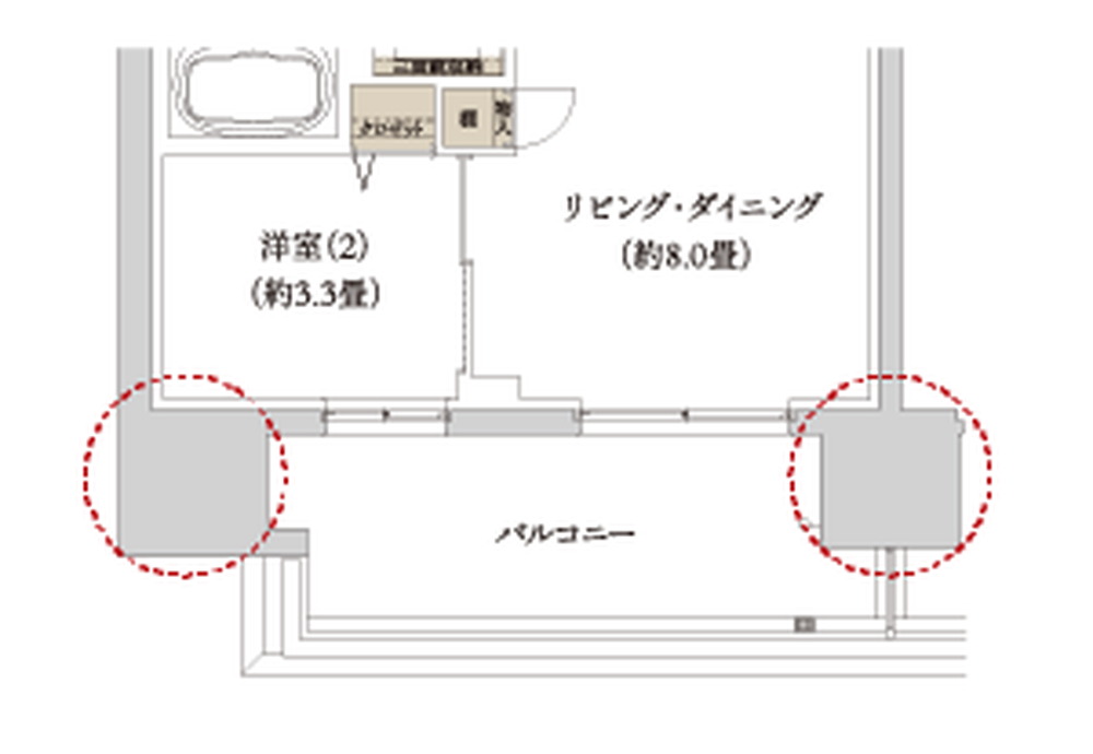 アウトフレーム構造