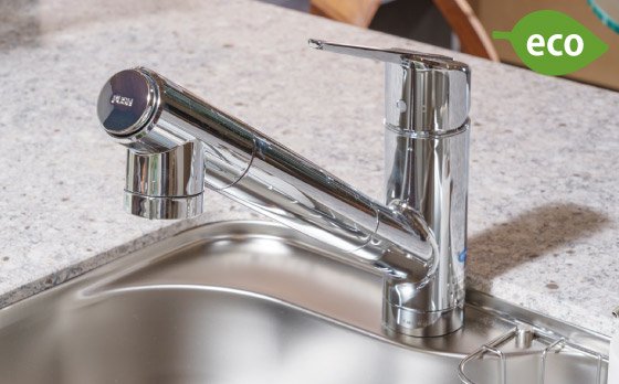 浄水器一体型ハンドシャワー水栓