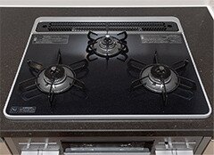 ハイパーガラスコート
トップガスコンロ