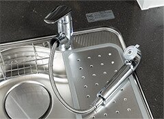 浄水器一体型
シングルレバー水栓