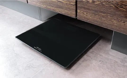 ヘルスメーター収納スペース