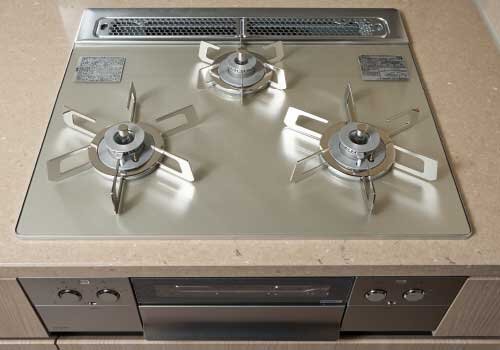 ガラストップコンロ