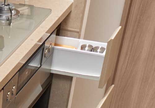 コンロ横小引き出し