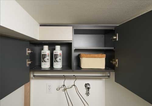 洗濯機上部吊戸棚