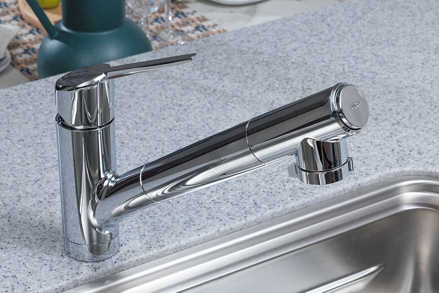 浄水器機能付シャワー水栓