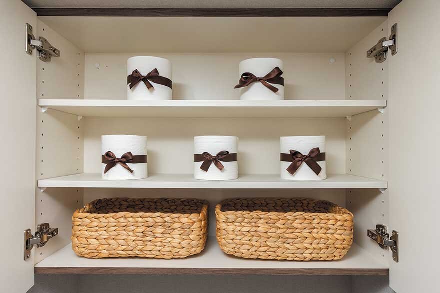 トイレ上部収納