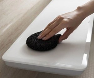 掃除しやすいカウンター