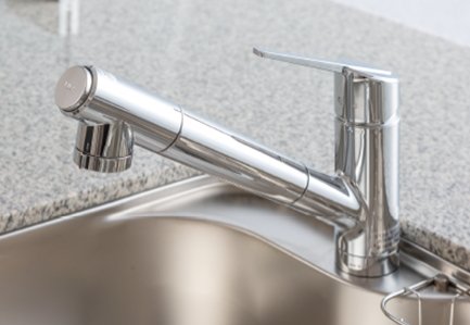 浄水器一体型ハンドシャワー水栓