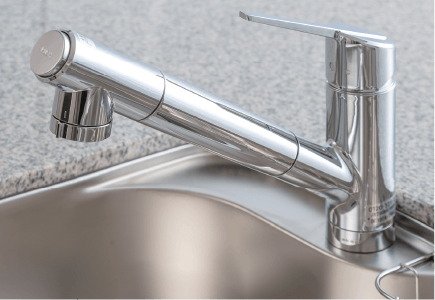 浄水器一体型ハンドシャワー水栓