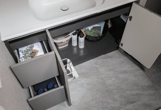 カウンター下収納