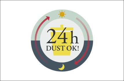 24時間ゴミ出し可能（空調設備・脱臭機能付）