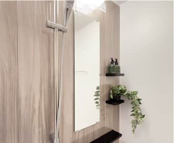 お掃除ラクラク鏡