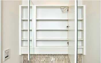 三面鏡付洗面化粧台