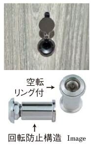 防犯ドアスコープ