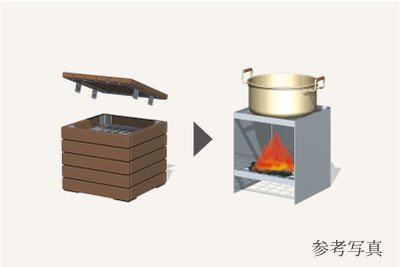 かまどスツール