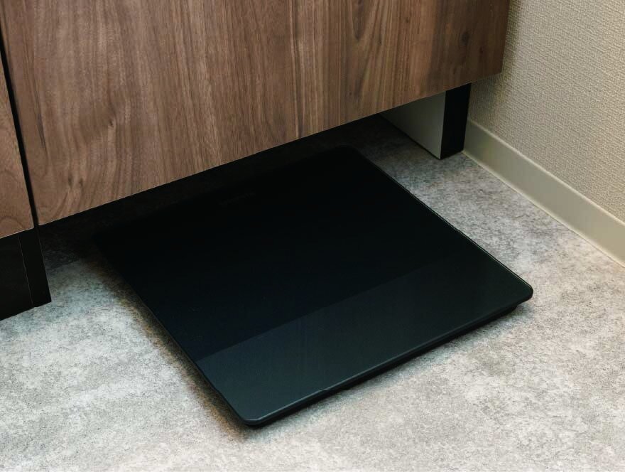 ヘルスメーター収納スペース