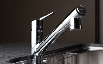 浄水器一体型ハンドシャワー水栓