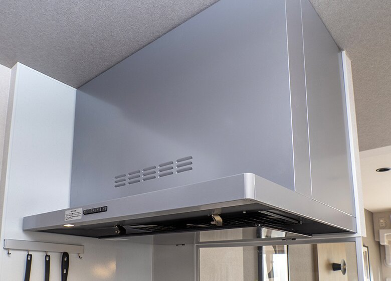 整流板付レンジフード