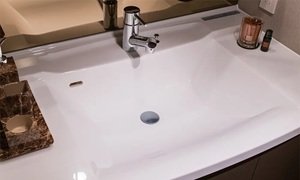 ボウル一体型カウンター