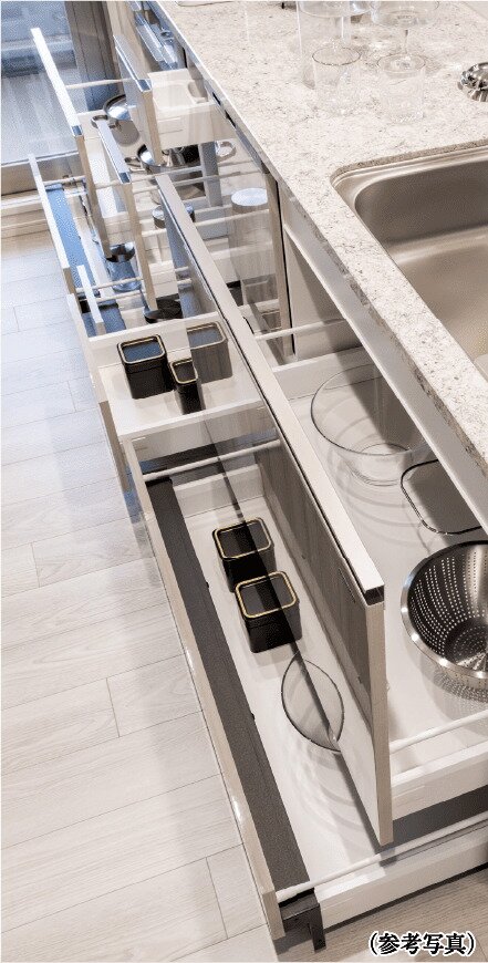 スライド式収納