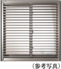 可動式ルーバー面格子