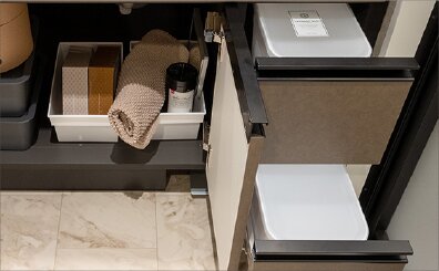 2段引き出し収納※