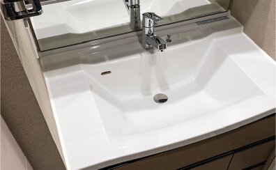 ボウル一体型カウンター