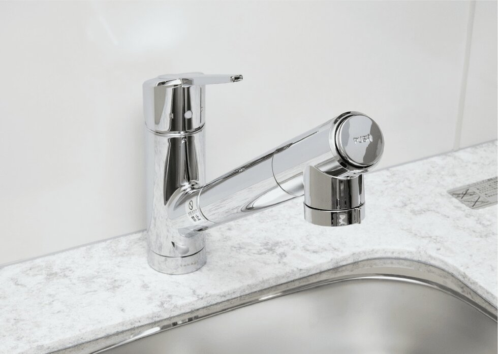 浄水器一体型シャワー水栓