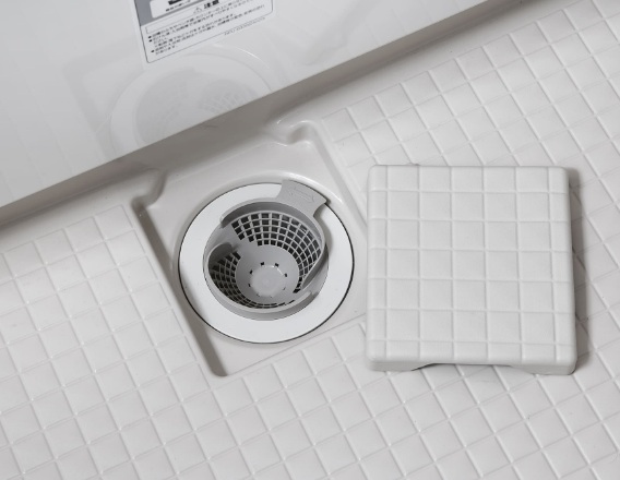 パッとくるりんポイ排水口