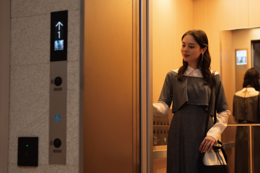 着床制限機能付エレベーター