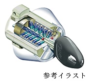 ClavisF22シリンダー