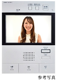 カラーモニター付インターホン