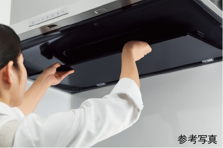 ホーロー整流板レンジフード