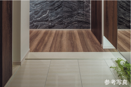 玄関床タイル