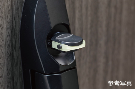 スイッチ式サムターン回し防止機能