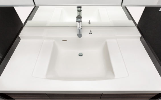 スクエアボウル一体型天板