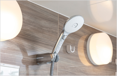 スイッチ付エコアクアシャワー