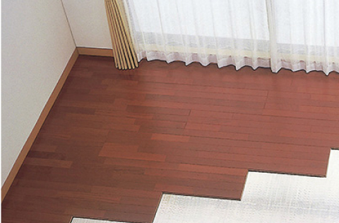 ガス温水床暖房