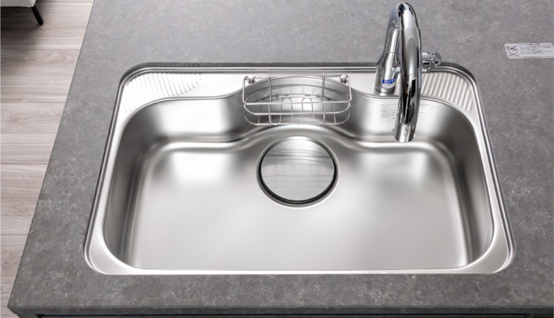 静音ワイドキッチンシンク