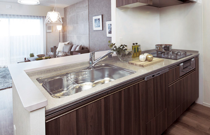 対面カウンター