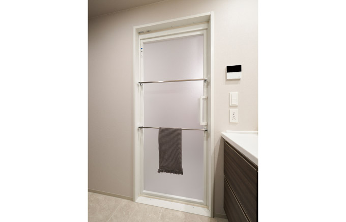 キープクリーンドア（タオルかけ2本）