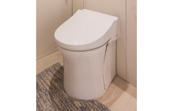 キャビネット一体形トイレ