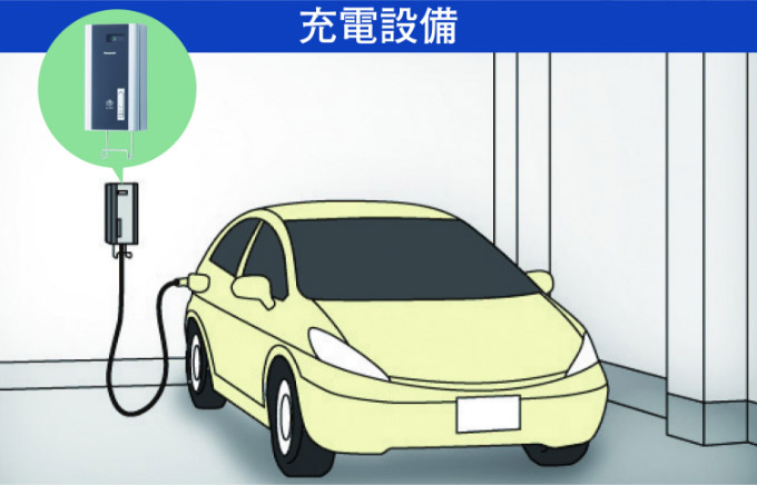 電気自動車用充電設備（200V）