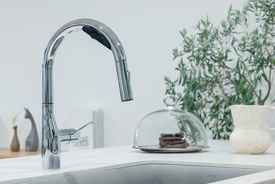 浄水器一体型タッチレス水栓