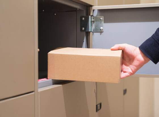 宅配ボックス設置