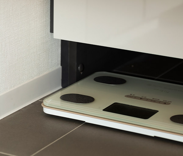 ヘルスメーター収納