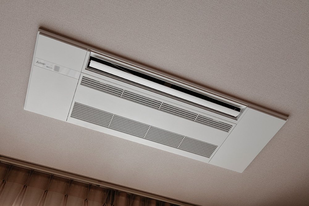 天井カセット型エアコン（リビング・主寝室）