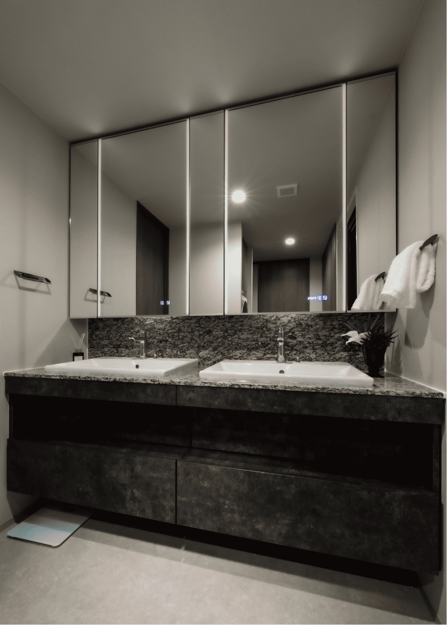 天然御影石天板カウンター